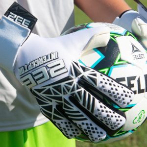 ZEE Goalkeeper Gloves Interceptor White