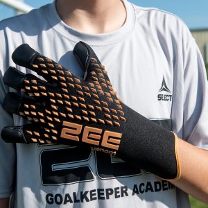 ZEE Venom Black n Gold goalkeeper gloves